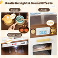 Load image into Gallery viewer, Corner Play Kitchen with Lights and Sounds for Ages 3+