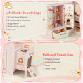 Load image into Gallery viewer, Corner Play Kitchen with Lights and Sounds for Ages 3+