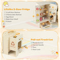 Load image into Gallery viewer, Corner Play Kitchen with Lights and Sounds for Ages 3+