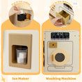 Load image into Gallery viewer, Corner Play Kitchen with Lights and Sounds for Ages 3+