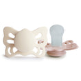 Load image into Gallery viewer, FRIGG Butterfly Anatomical Silicone Pacifier 2-Pack (0-6 Months)