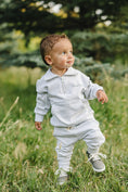 Load image into Gallery viewer, Good Vibes Quarter Zip French Terry Set