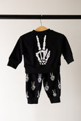 Load image into Gallery viewer, Child Sweat Set | Midnight Skelly