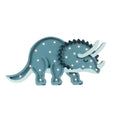 Load image into Gallery viewer, Little Lights Triceratops Dinosaur Lamp
