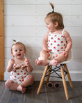 Load image into Gallery viewer, Red White & Blue Tulip Ribbed Bamboo 2pc Tank Set
