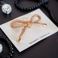 Load image into Gallery viewer, Blush Slim Shimmer Studded Bow
