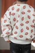 Load image into Gallery viewer, Football Print Cotton Crewneck Sweatshirt