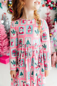 Load image into Gallery viewer, Dear Santa L/S Pocket Twirl Dress
