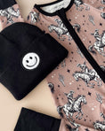 Load image into Gallery viewer, Bamboo Zip Romper | Desert Cowboy