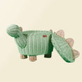 Load image into Gallery viewer, Dinosaur Storage Basket Mint Green - Large