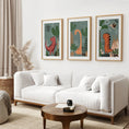 Load image into Gallery viewer, Green Dinosaur Nursery Decor Kids Room Wall Art