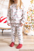 Load image into Gallery viewer, Tied with a Bow Christmas Organic Cotton Lounge Set