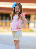 Load image into Gallery viewer, Back To School Girls "ABC" Embroidered Ruffle Set