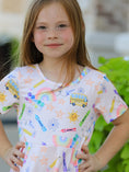 Load image into Gallery viewer, Colorful Back-to-School Delight Girls Dress