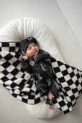 Load image into Gallery viewer, Bamboo Zip Pajamas | Midnight Skelly