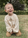 Load image into Gallery viewer, Cream ‘Gameday’ Crewneck Sweatshirt