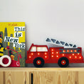Load image into Gallery viewer, Little Lights Fire Truck Lamp