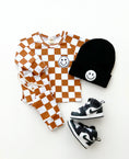 Load image into Gallery viewer, Checkered Smiley Lounge Set | Copper