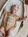 Load image into Gallery viewer, Mama's Little Turkey Sweatshirt Romper - more colors
