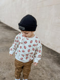 Load image into Gallery viewer, Football Print Cotton Crewneck Sweatshirt
