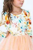 Load image into Gallery viewer, Fall Watercolors L/S Tutu Dress