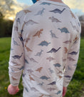 Load image into Gallery viewer, Snugglesaurus 2pc Henley Bamboo Pajamas - Sizes Newborn & Up!