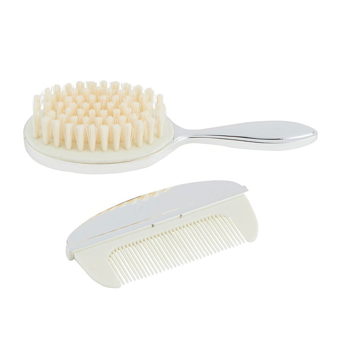 Silver Brush & Comb