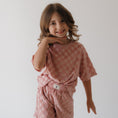 Load image into Gallery viewer, Child Terry Short Set | Sea Pink
