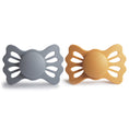 Load image into Gallery viewer, FRIGG Lucky Symmetrical Silicone Pacifier 2-Pack (6-18 Months)