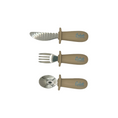 Load image into Gallery viewer, Silicone & Stainless Steel Toddler Utensil Set