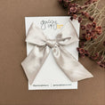 Load image into Gallery viewer, Silver Silky | Extra Bow