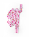 Load image into Gallery viewer, Bamboo Zip Romper | Cowgirl