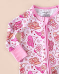Load image into Gallery viewer, Bamboo Zip Romper | Cowgirl