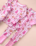 Load image into Gallery viewer, Bamboo Zip Romper | Cowgirl