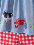 Load image into Gallery viewer, Girls Farm Animals Bell Bottoms outfit