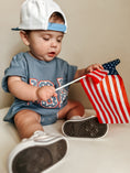 Load image into Gallery viewer, USA Stars T-Shirt Romper