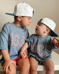 Load image into Gallery viewer, USA Stars T-Shirt Romper