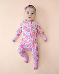 Load image into Gallery viewer, Bamboo Zip Romper | Cowgirl
