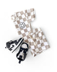 Load image into Gallery viewer, Checkered Shorts Set | Latte
