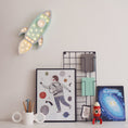 Load image into Gallery viewer, Little Lights Rocket Ship Lamp