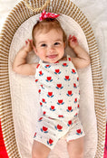 Load image into Gallery viewer, Red White & Blue Tulip Ribbed Bamboo 2pc Tank Set
