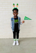 Load image into Gallery viewer, Lime Green Checker
