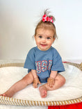 Load image into Gallery viewer, USA Daisy Oversized T-Shirt Romper