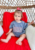 Load image into Gallery viewer, USA Daisy Oversized T-Shirt Romper