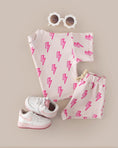 Load image into Gallery viewer, Shorts Set | Pink Bolts