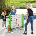 Load image into Gallery viewer, Jumbo 4-to-Score Game with Ring-toss and Basketball Hoop