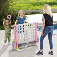 Load image into Gallery viewer, Jumbo 4-to-Score Game with Ring-toss and Basketball Hoop