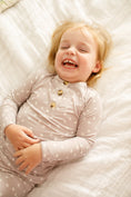 Load image into Gallery viewer, Oopsie Daisy 2pc Henley Bamboo Pajamas - Sizes Newborn & Up!