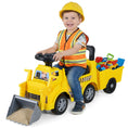 Load image into Gallery viewer, Kids Digger Ride on Truck with Shovel and Under-Seat Compartment