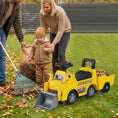 Load image into Gallery viewer, Kids Digger Ride on Truck with Shovel and Under-Seat Compartment